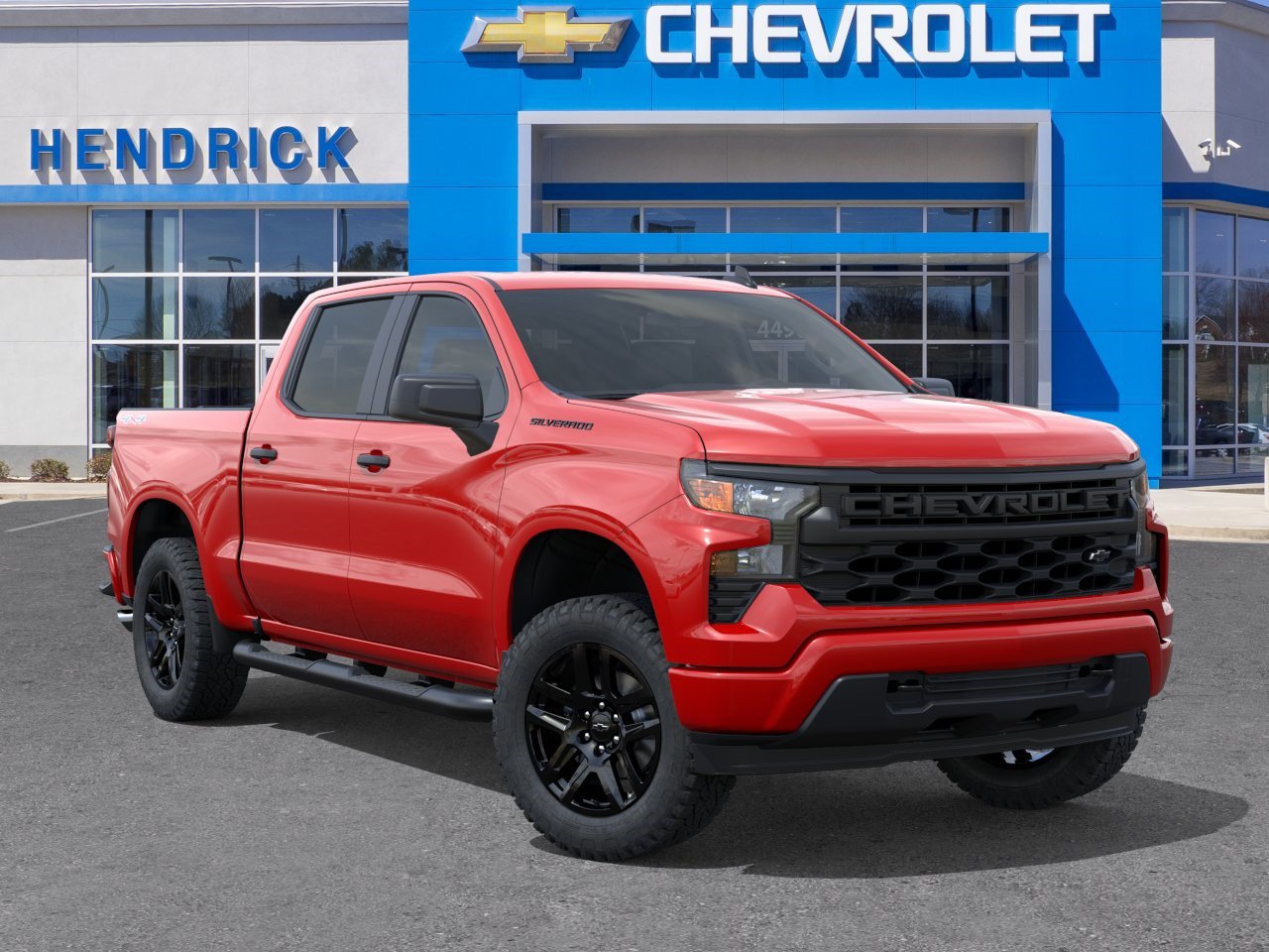 New 2026 Chevrolet Silverado 1500 Custom w/ Turbomax Blackout Package AWD/4WD image 9