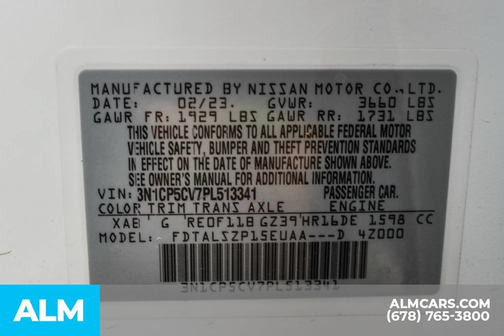 Used 2023 Nissan Kicks SV FWD image 39