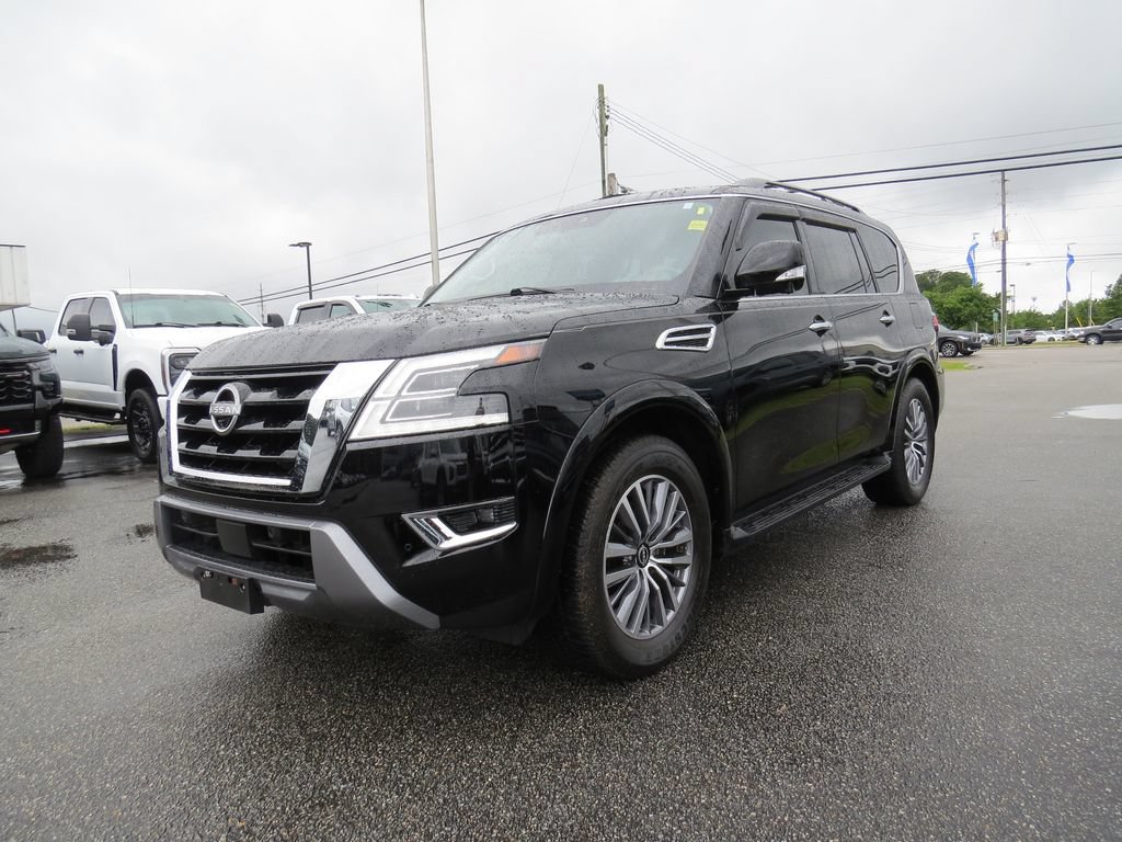 Used 2023 Nissan Armada SL w/ Captain's Chairs Package RWD image 5