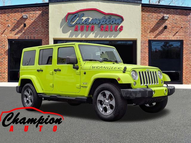 Used 2017 Jeep Wrangler Unlimited Sahara w/ Connectivity Group AWD/4WD video 1