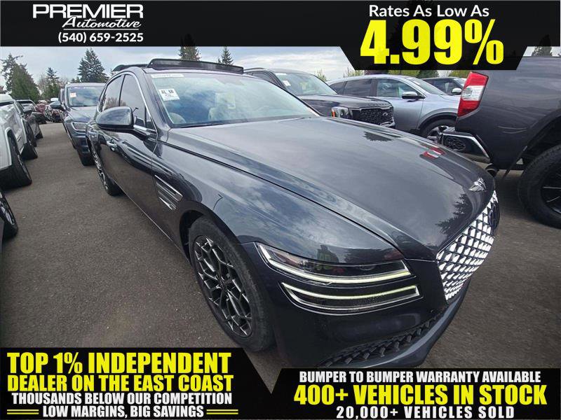 Used 2021 Genesis G80 2.5T w/ Advanced Package