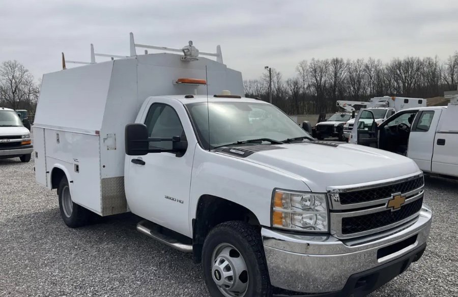 Used 2013 Chevrolet Silverado 3500 W/T w/ Skid Plate Package image 2