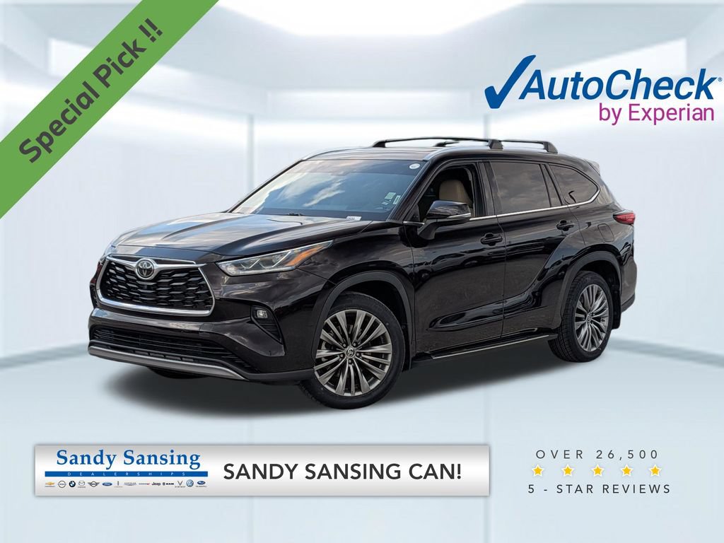 Used 2021 Toyota Highlander Platinum FWD video 1