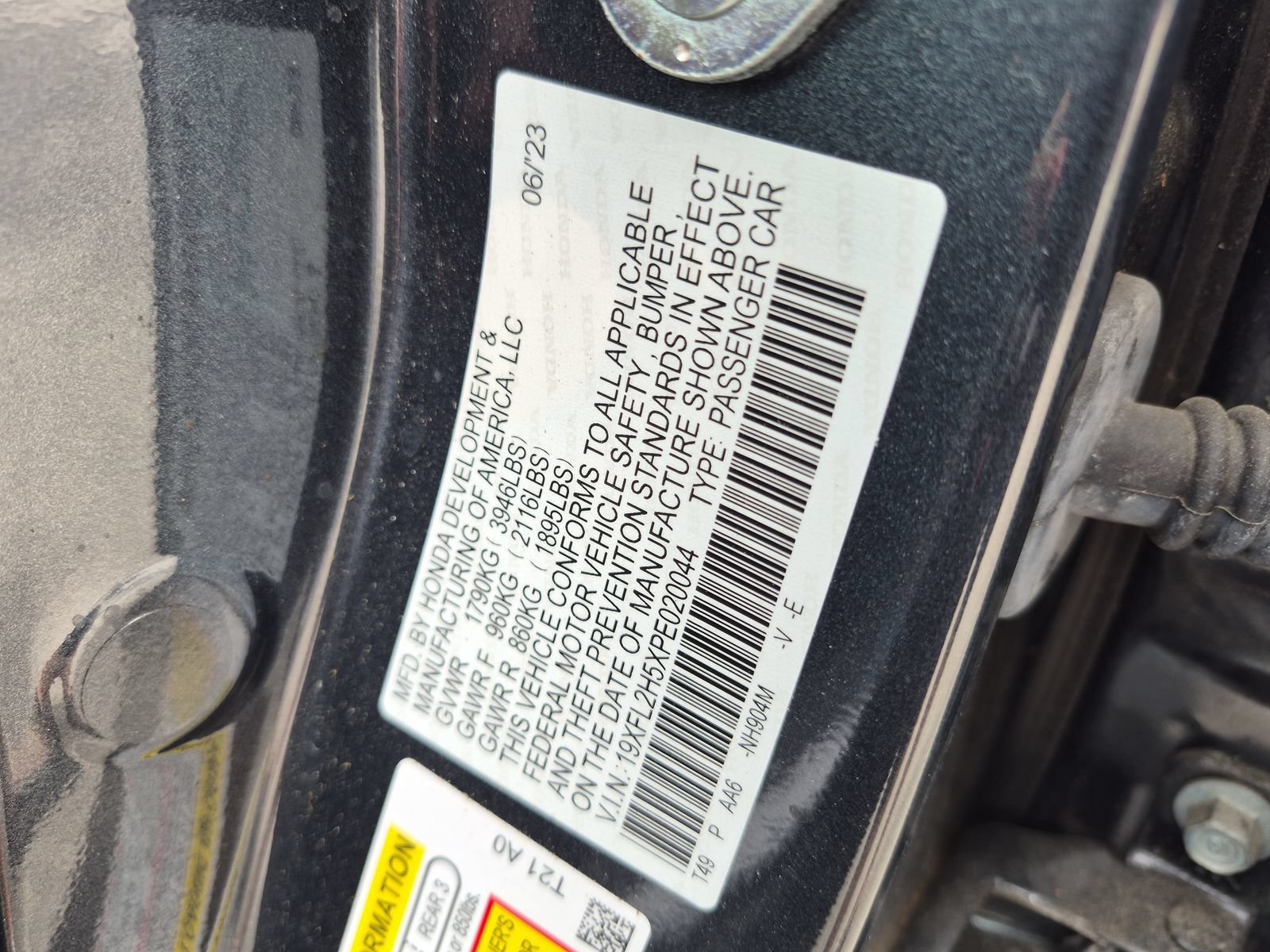 Certified 2023 Honda Civic LX image 23