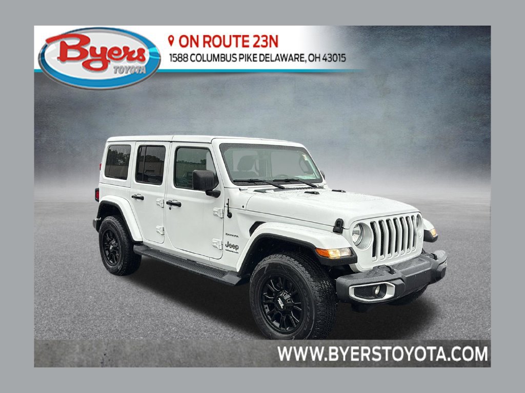 Used 2023 Jeep Wrangler Unlimited Sahara w/ Cold Weather Group AWD/4WD image 1