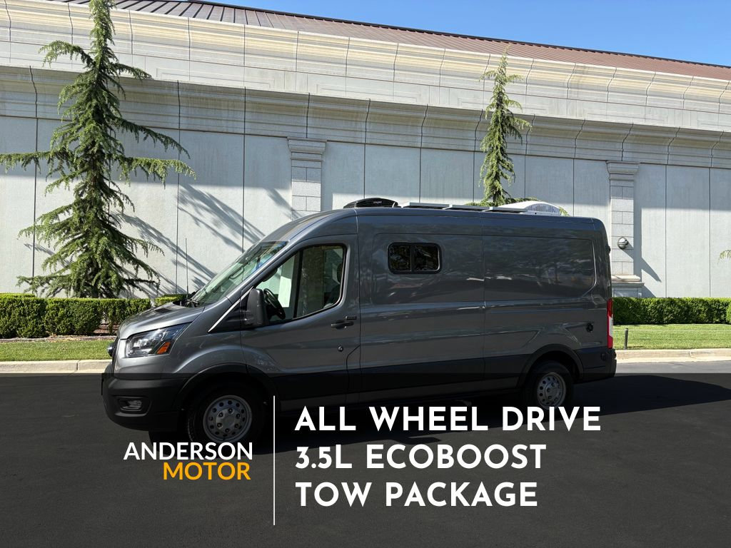 Used 2024 Ford Transit 250 148 Medium Roof Extended AWD w/ Load Area Protection Package image 1