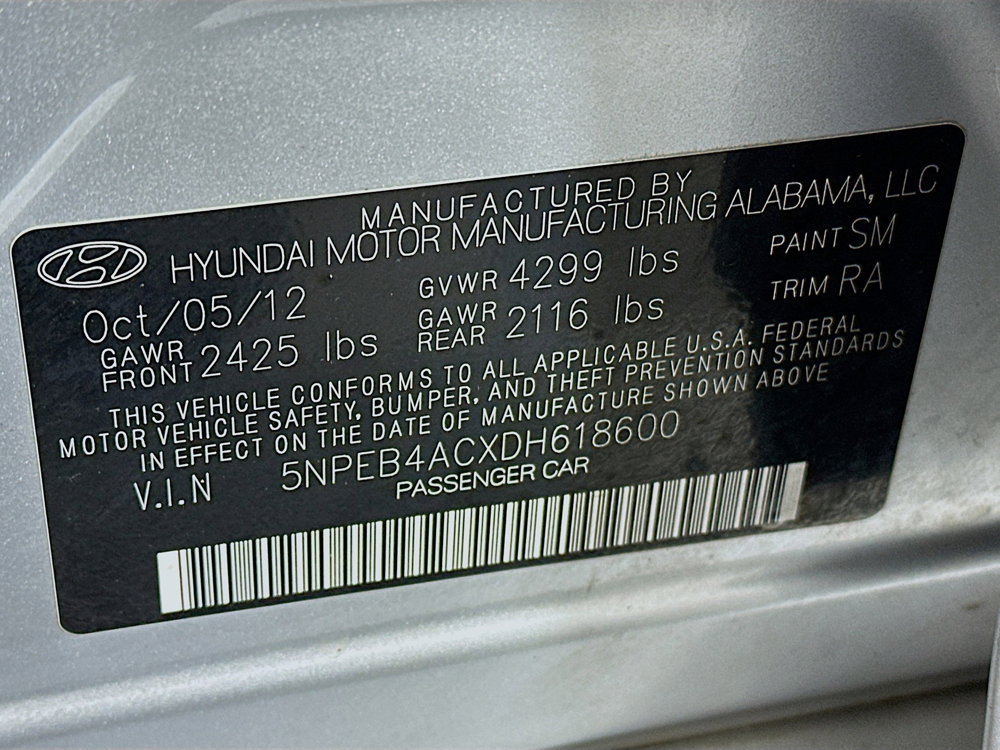 Used 2013 Hyundai Sonata GLS image 12