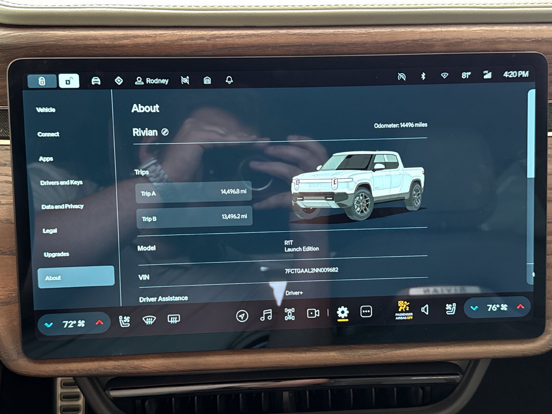 Used 2022 Rivian R1T Launch Edition AWD/4WD image 14