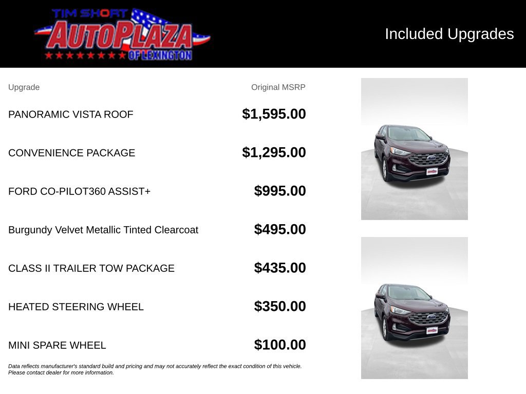 Used 2022 Ford Edge SEL w/ Convenience Package AWD/4WD image 22