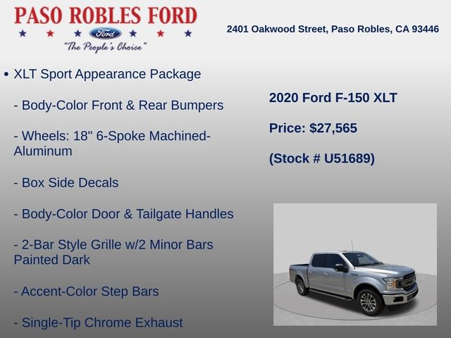 Used 2020 Ford F150 XLT w/ Equipment Group 302A Luxury RWD image 6