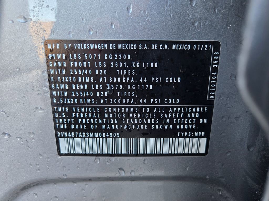 Used 2021 Volkswagen Tiguan SEL Premium R-Line image 32