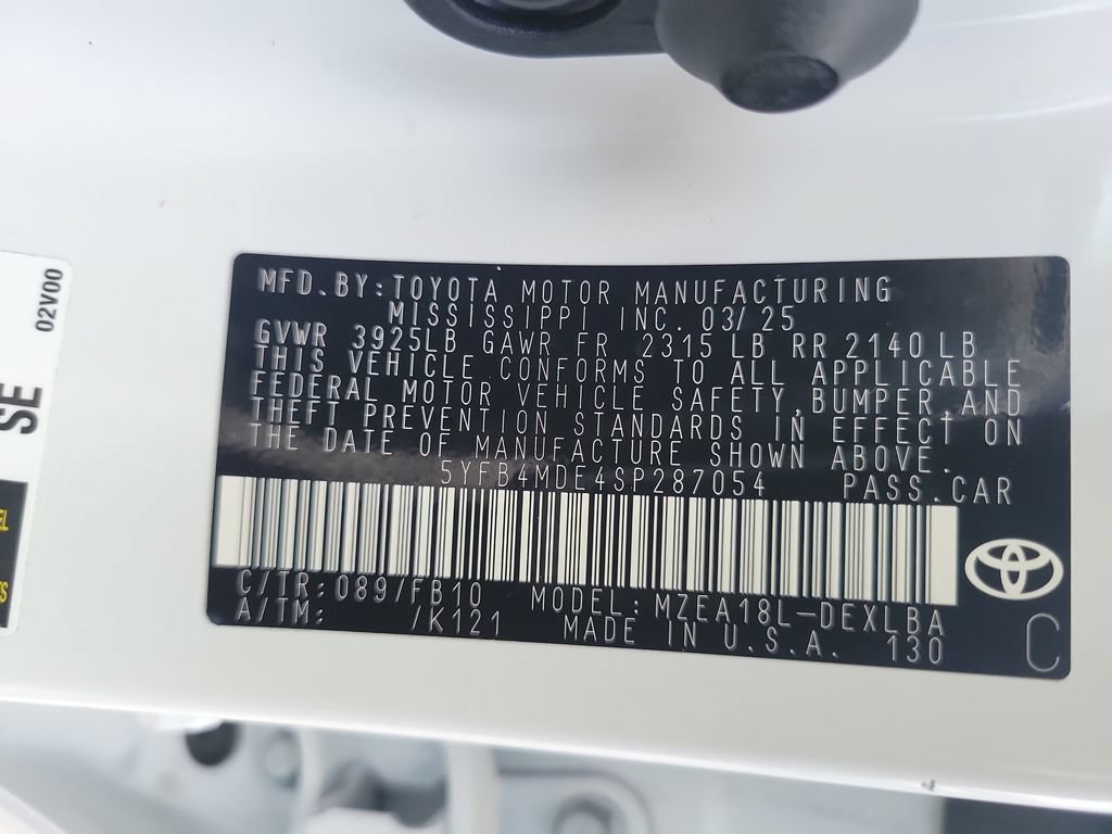 Certified 2025 Toyota Corolla LE FWD image 29