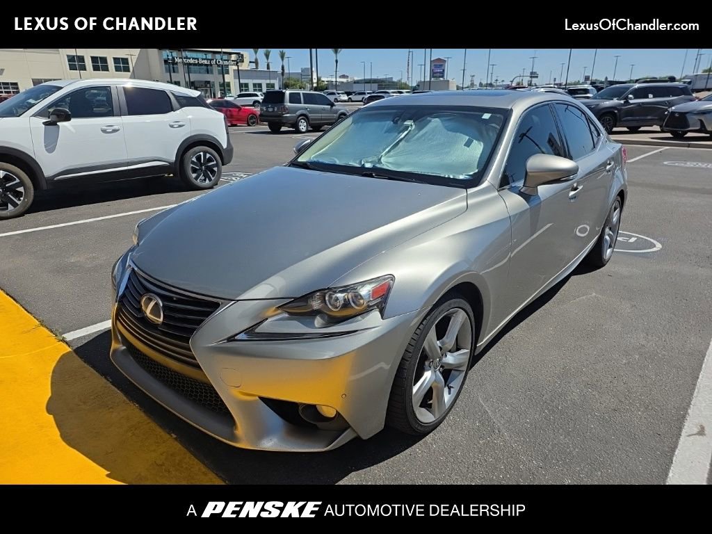 Used 2014 Lexus IS 350 w/ Luxury Package w/Brown Wood RWD image 1