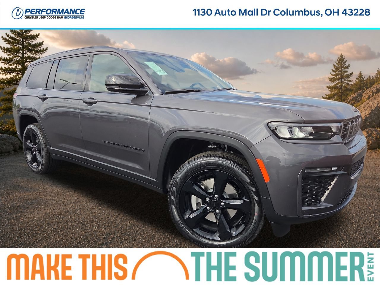 New 2026 Jeep Grand Cherokee L Limited w/ Limited Altitude Package