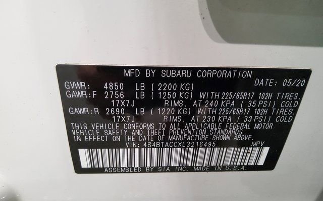Used 2020 Subaru Outback Premium image 40