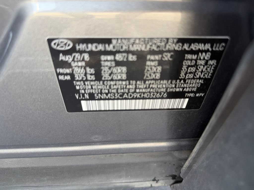 Used 2019 Hyundai Santa Fe SEL AWD/4WD image 31
