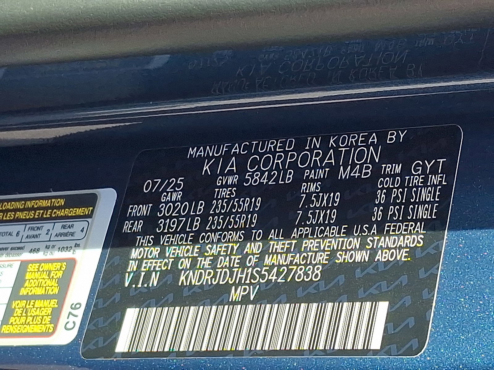 New 2025 Kia Sorento EX w/ EX Panoramic Sunroof Package image 19