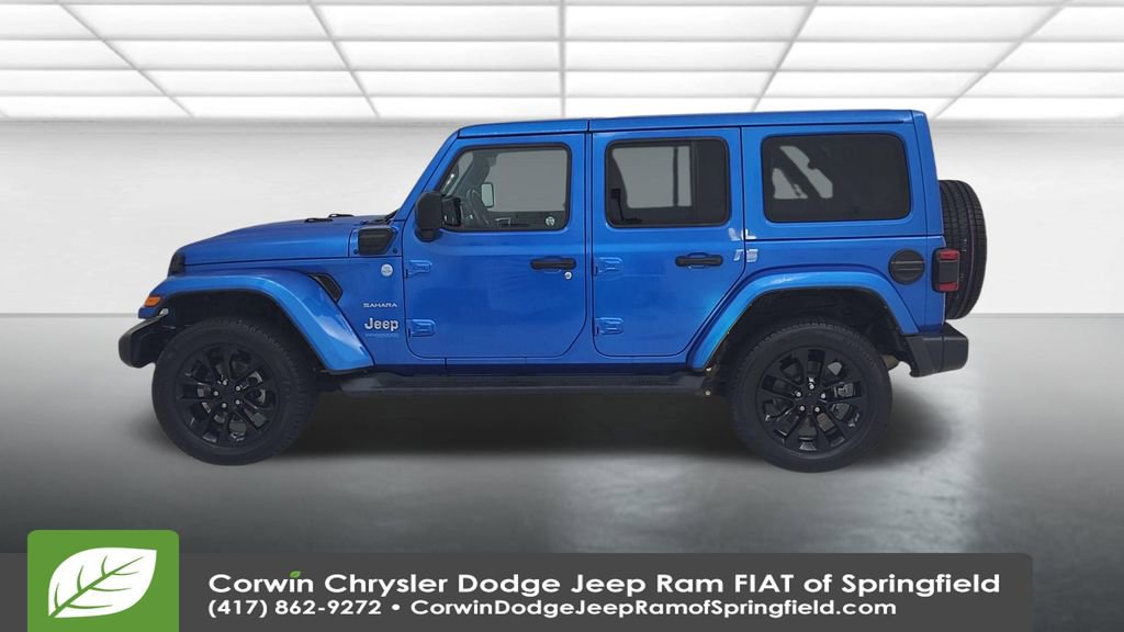 Certified 2021 Jeep Wrangler Unlimited Sahara 4xe w/ Cold Weather Group image 7