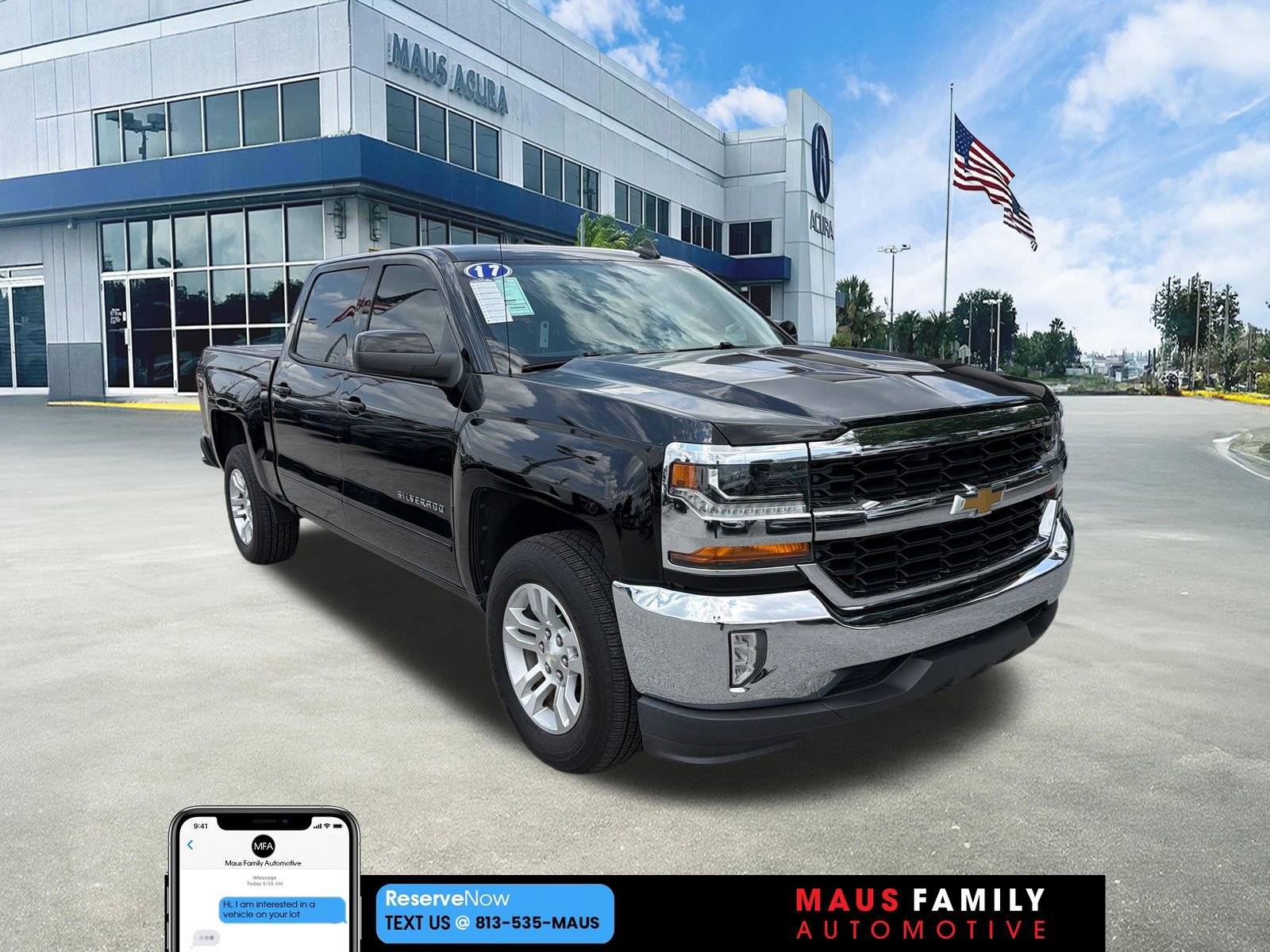 Used 2017 Chevrolet Silverado 1500 LT w/ All Star Edition RWD image 1