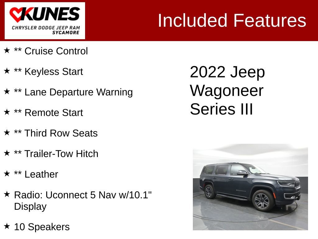 Used 2022 Jeep Wagoneer Series III image 4
