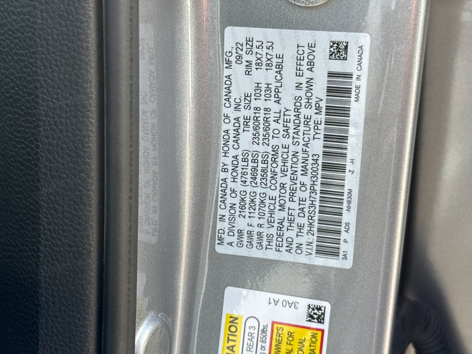 Used 2023 Honda CR-V EX-L image 45
