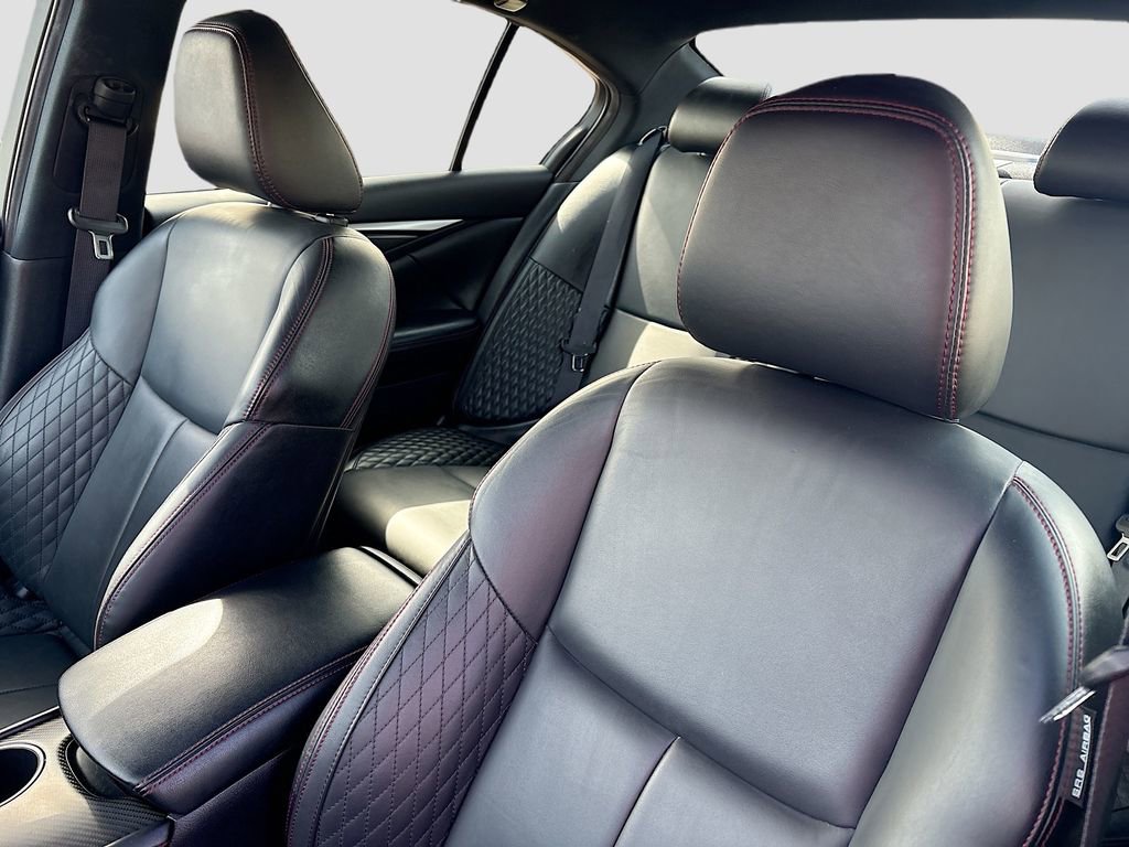 Used 2022 INFINITI Q50 Red Sport 400 w/ Carbon Fiber Package image 22