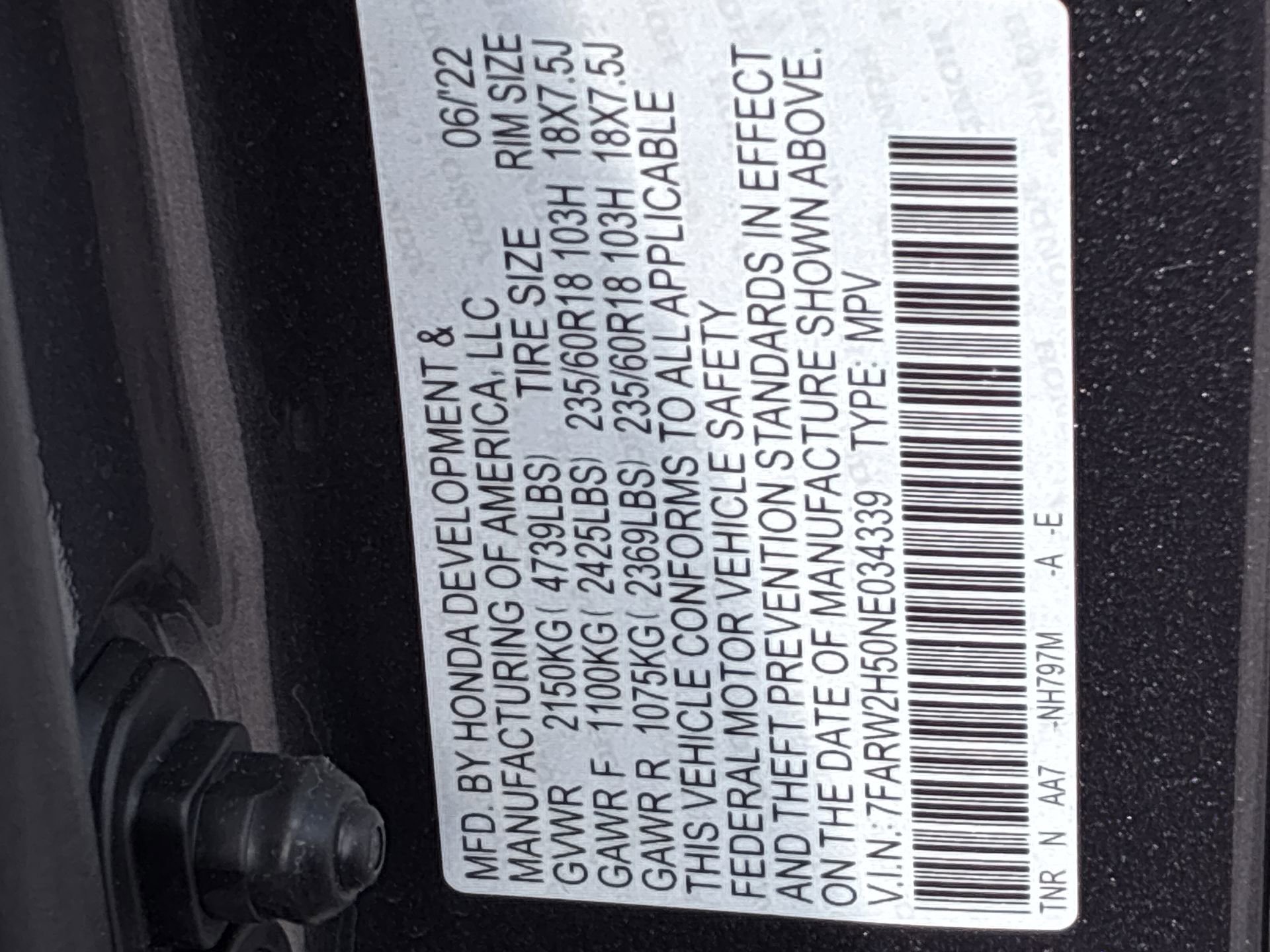 Certified 2022 Honda CR-V EX image 39