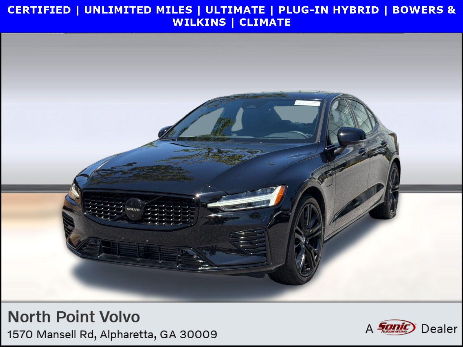 Certified 2024 Volvo S60 T8 Ultimate w/ Climate Package