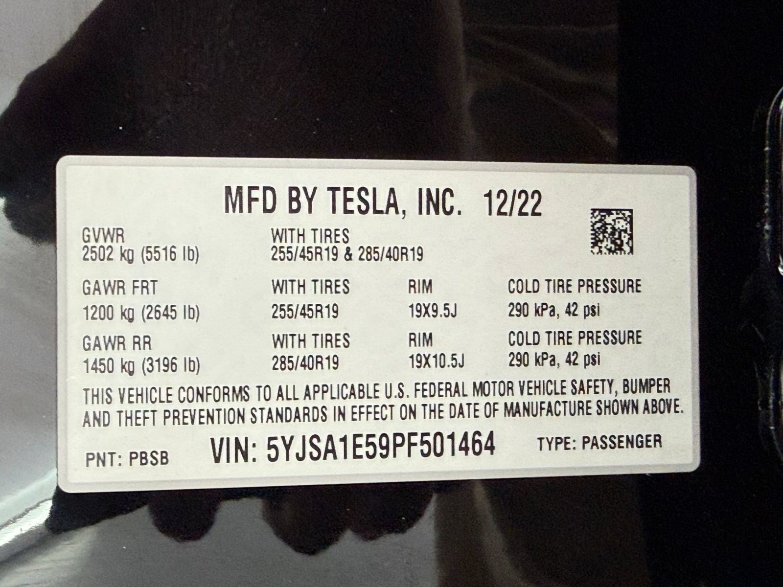 Used 2023 Tesla Model S Standard Range AWD/4WD image 24