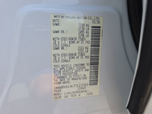 Used 2018 Nissan Frontier SV w/ Value Truck Package RWD image 37