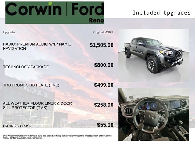 Used 2023 Toyota Tacoma TRD Off-Road w/ Technology Package AWD/4WD image 3