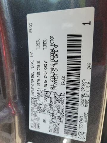 Certified 2026 Toyota Tundra SR RWD image 42