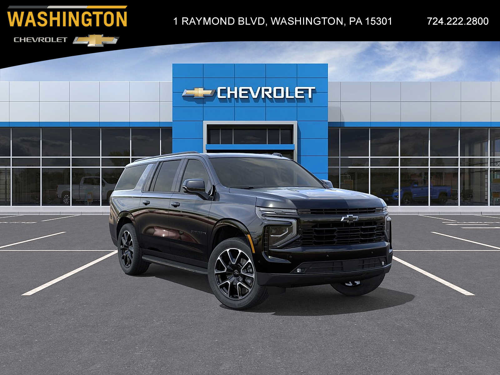 New 2026 Chevrolet Suburban RST w/ RST Capability Package AWD/4WD image 1