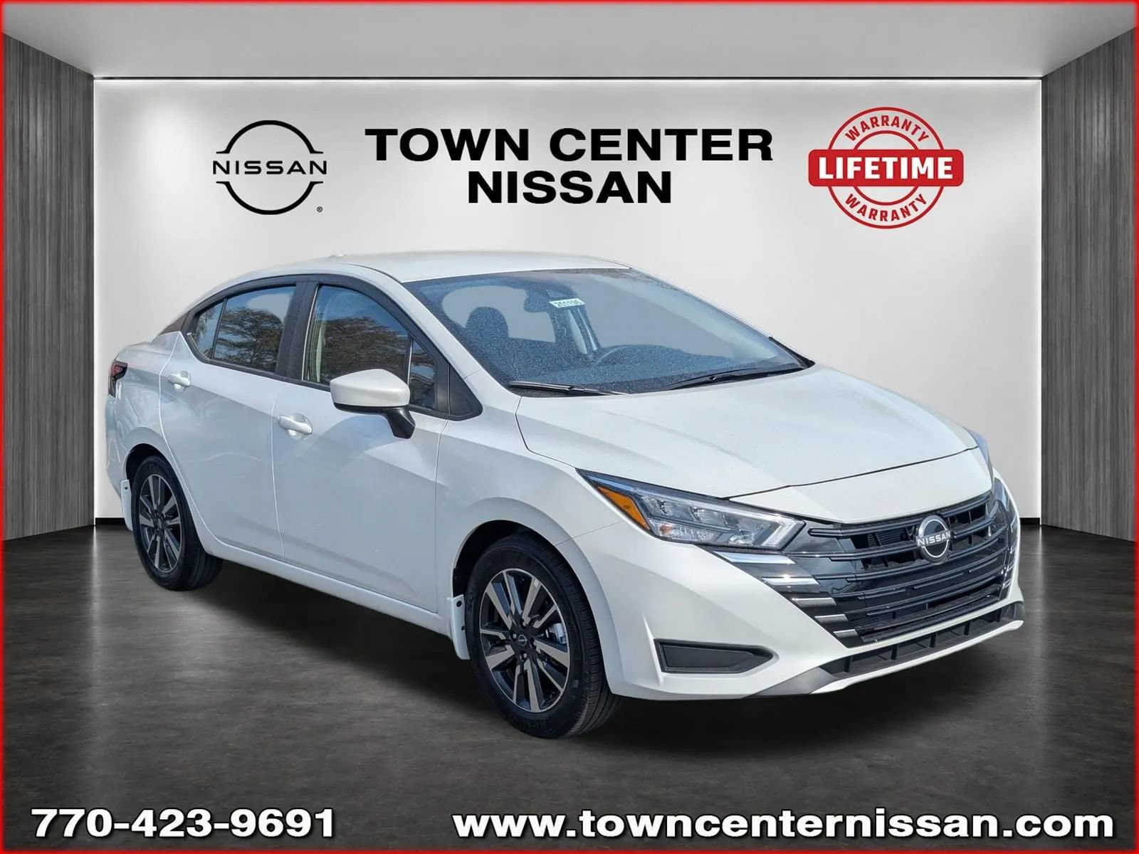 New 2025 Nissan Versa SV w/ Trunk Package FWD image 2