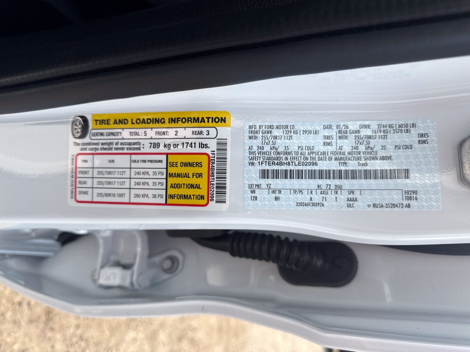 Used 2026 Ford Ranger XL w/ Trailer Tow Package RWD image 30