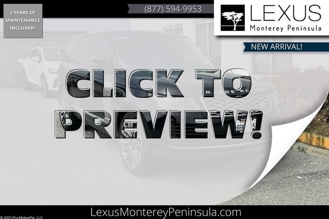 Used 2020 Land Rover Range Rover HSE