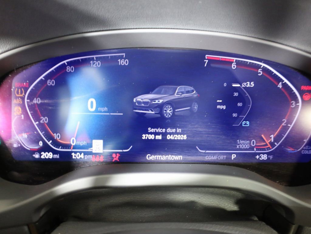 Used 2022 BMW X3 xDrive30i w/ Convenience Package w/ZPA image 17
