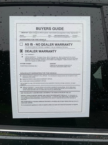 Certified 2023 MAZDA CX-30 AWD 2.5 S w/ Premium Package image 33