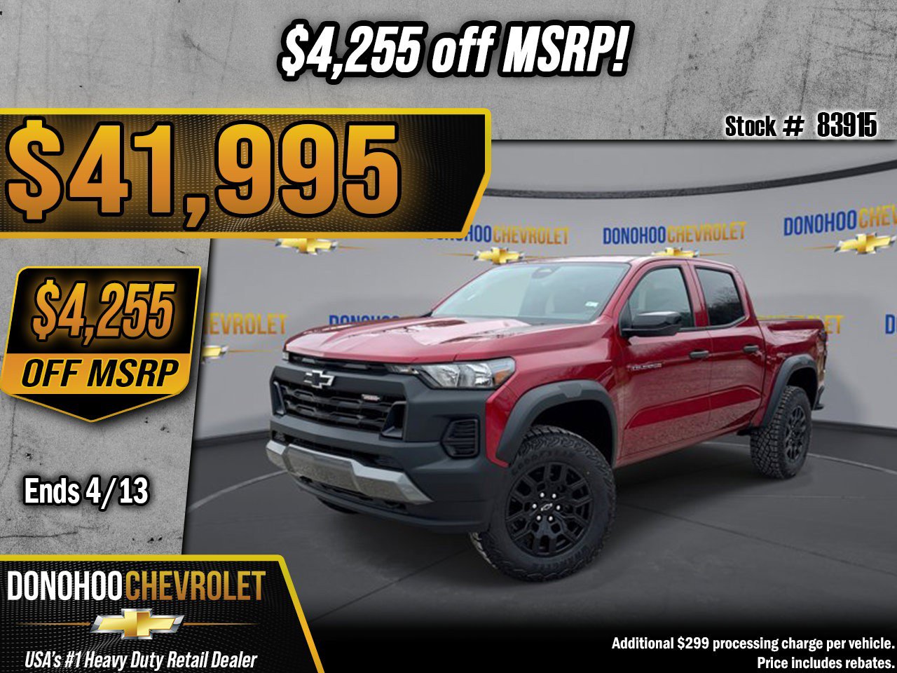 New 2026 Chevrolet Colorado Trail Boss image 1