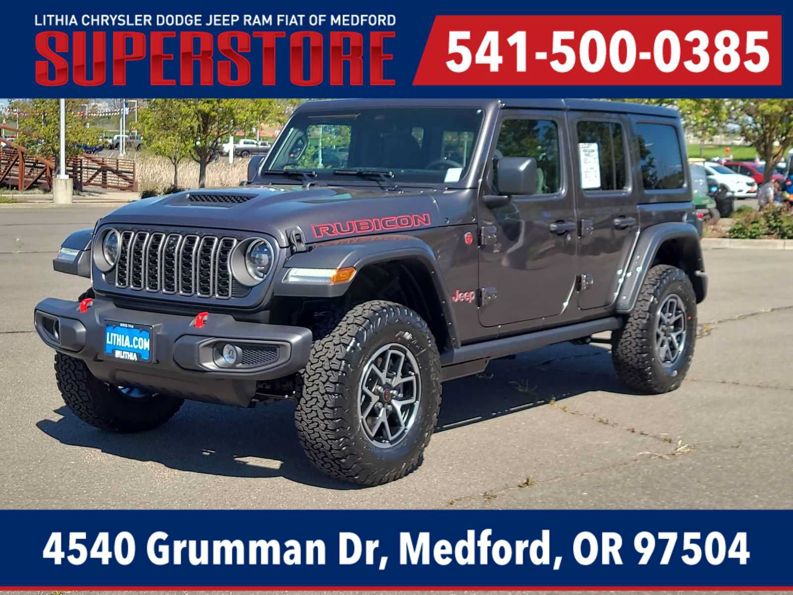 New 2026 Jeep Wrangler Unlimited Rubicon AWD/4WD image 1