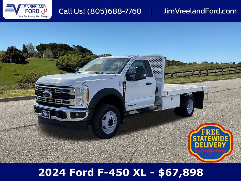 Used 2024 Ford F450 XL w/ XL Chrome Package RWD image 1