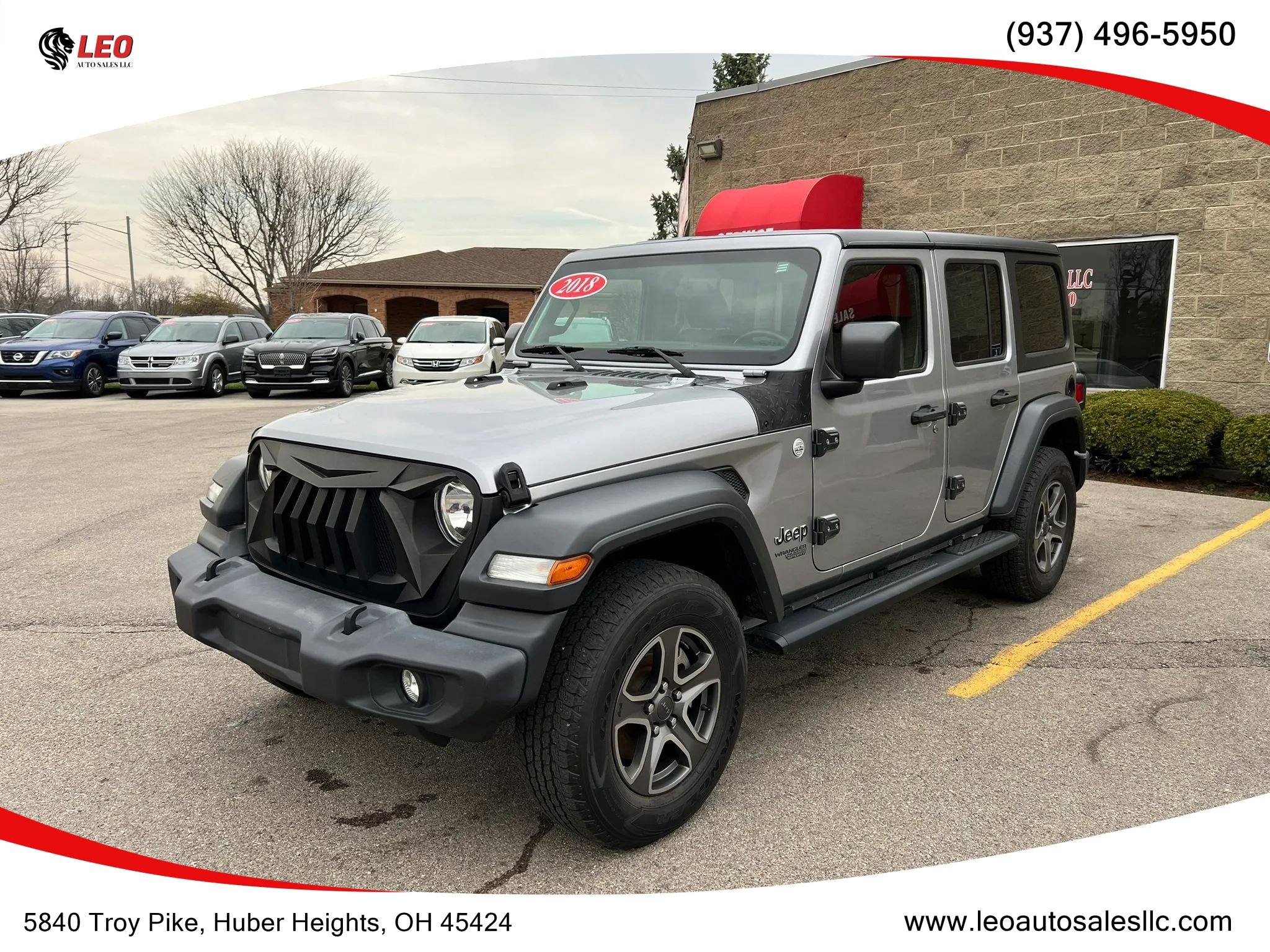 Used 2018 Jeep Wrangler Unlimited Sport S image 1