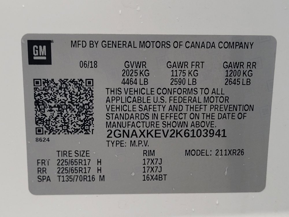 Used 2019 Chevrolet Equinox LT image 33