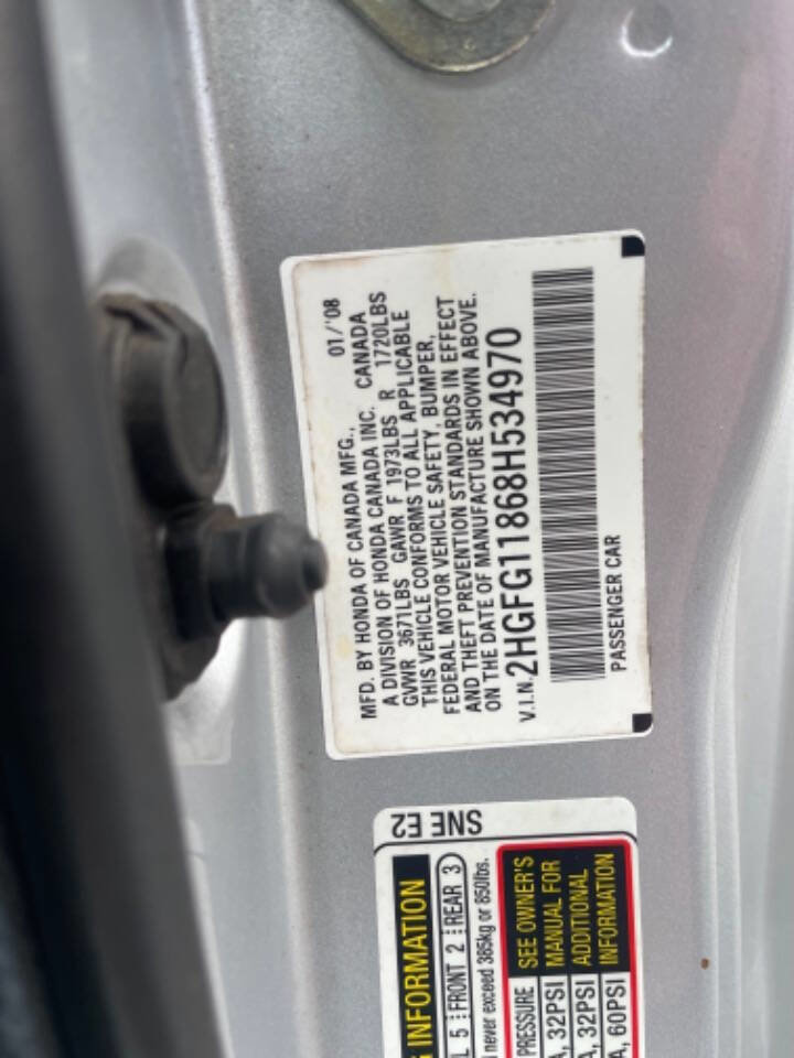 Used 2008 Honda Civic EX image 17