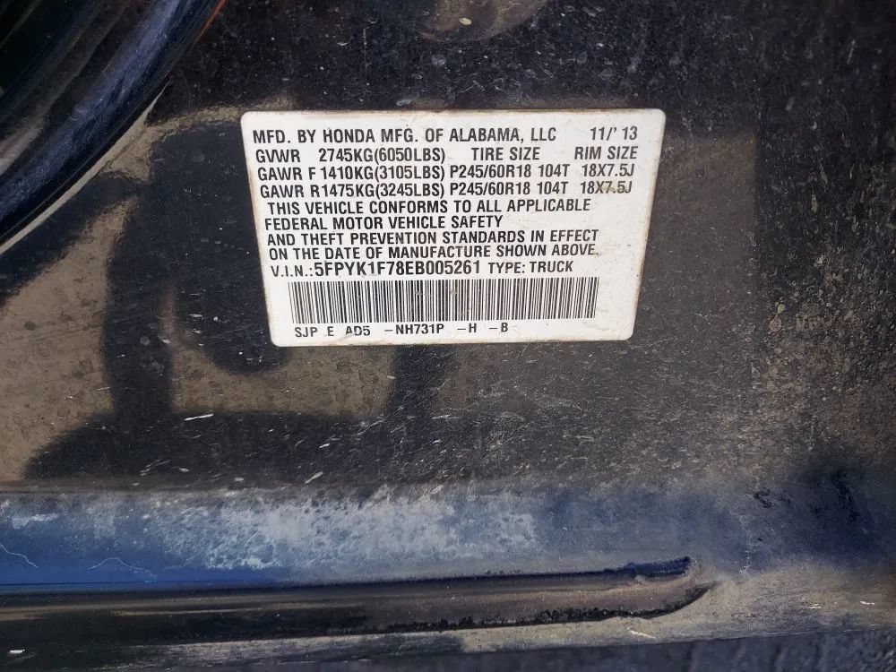 Used 2014 Honda Ridgeline Sport image 30