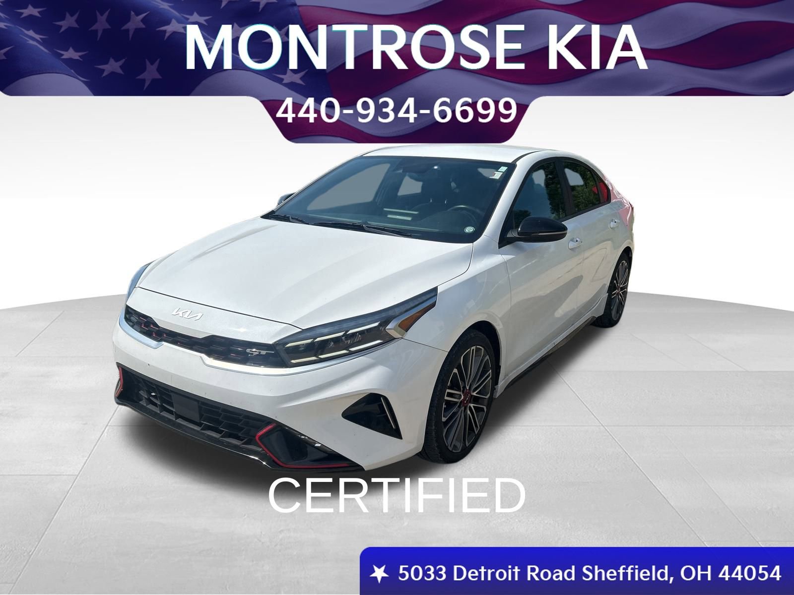 Certified 2022 Kia Forte GT w/ GT Technology Package