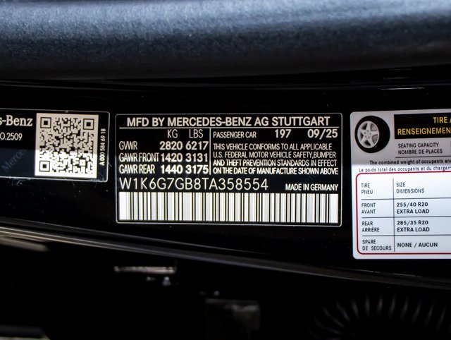 New 2026 Mercedes-Benz S 580 4MATIC Sedan image 25