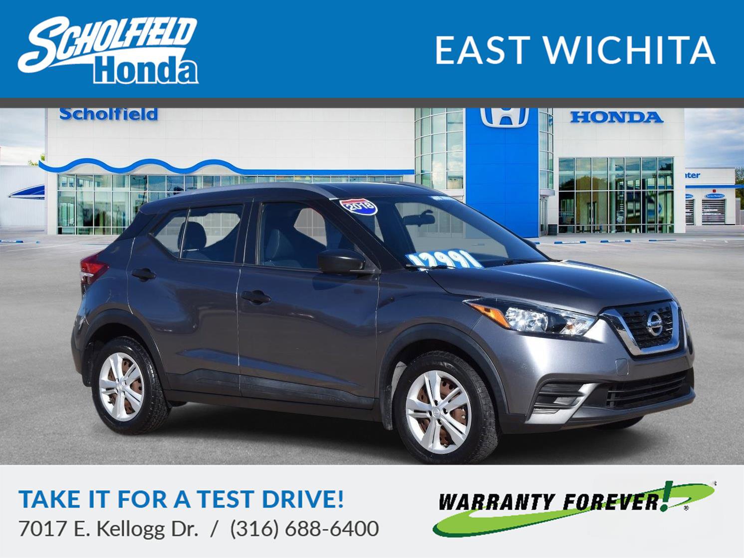 Used 2018 Nissan Kicks S