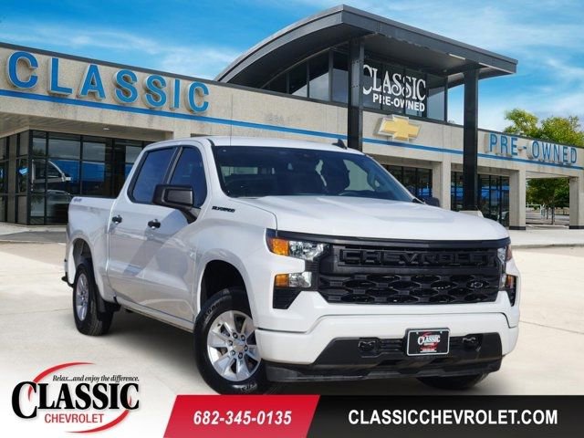 Used 2023 Chevrolet Silverado 1500 Custom w/ LPO, Dark Essentials Package