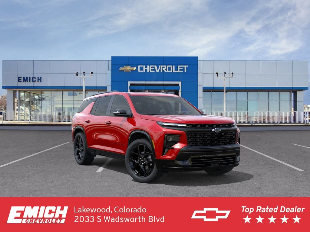 New 2026 Chevrolet Traverse RS w/ LPO, Floor Liner Package AWD/4WD image 1